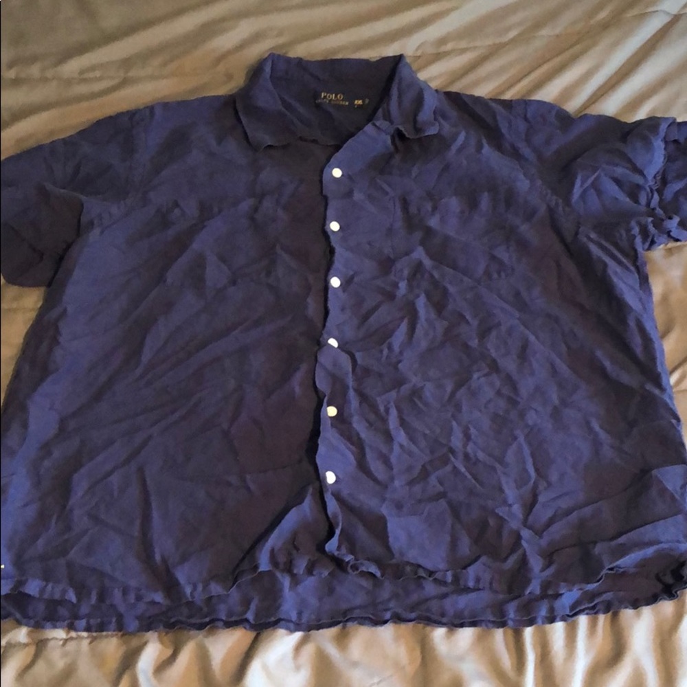 Polo button down shirt XXL